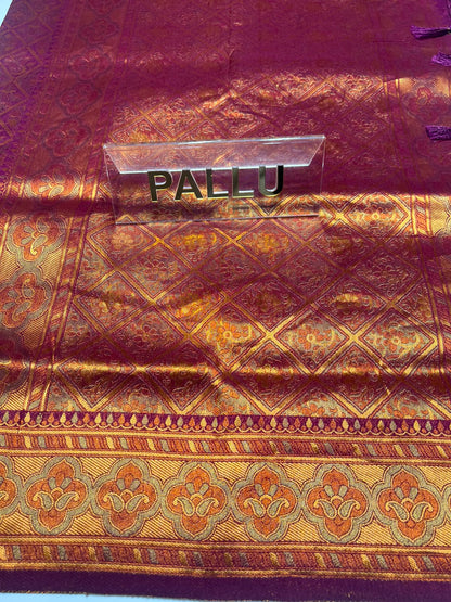 Raw Silk Saree.