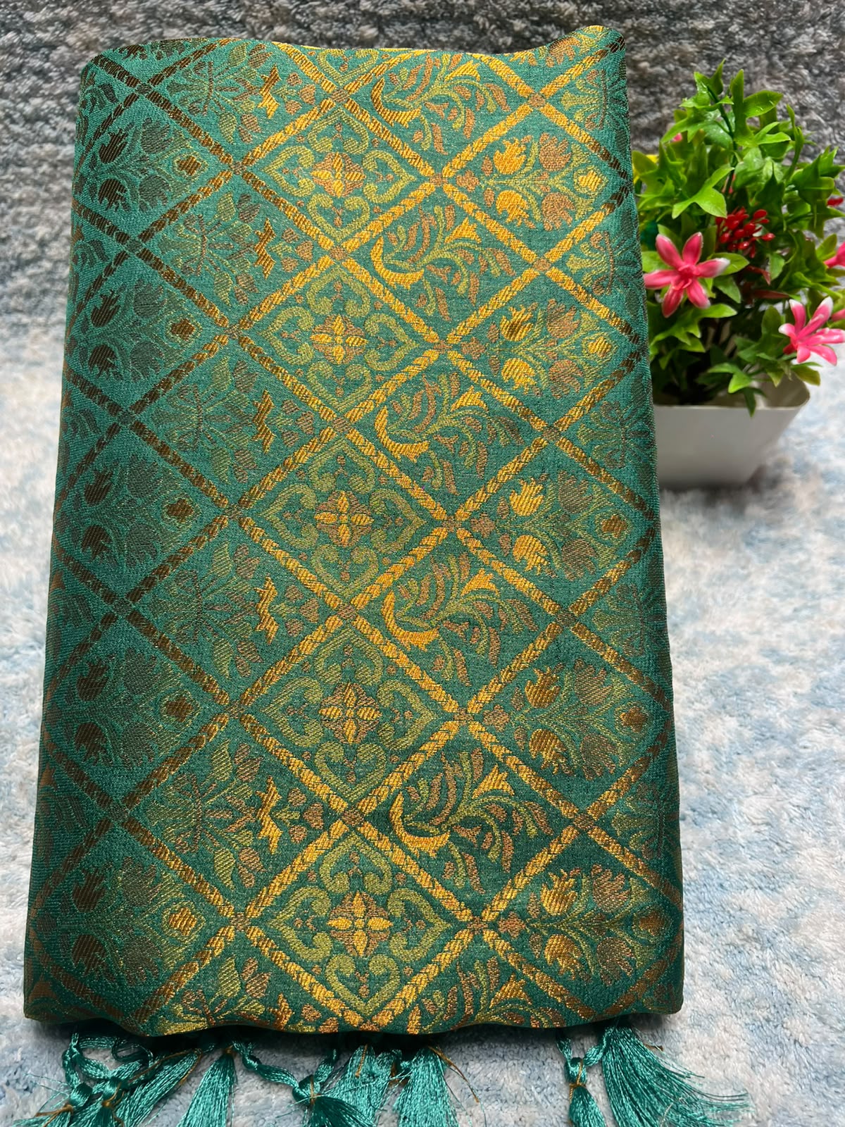 Raw Silk Saree.