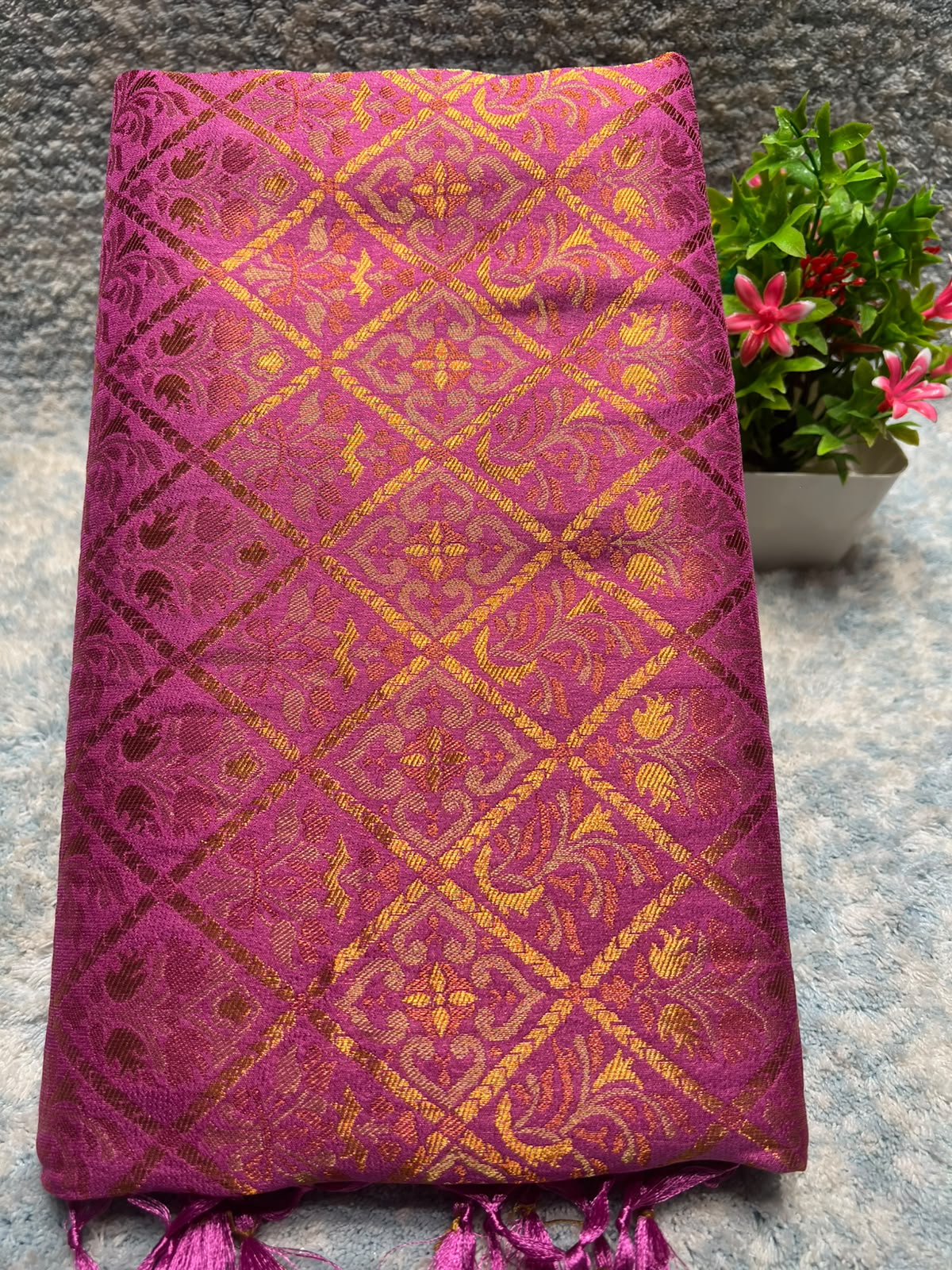 Raw Silk Saree.
