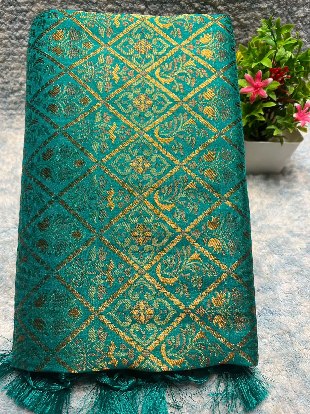 Raw Silk Saree.