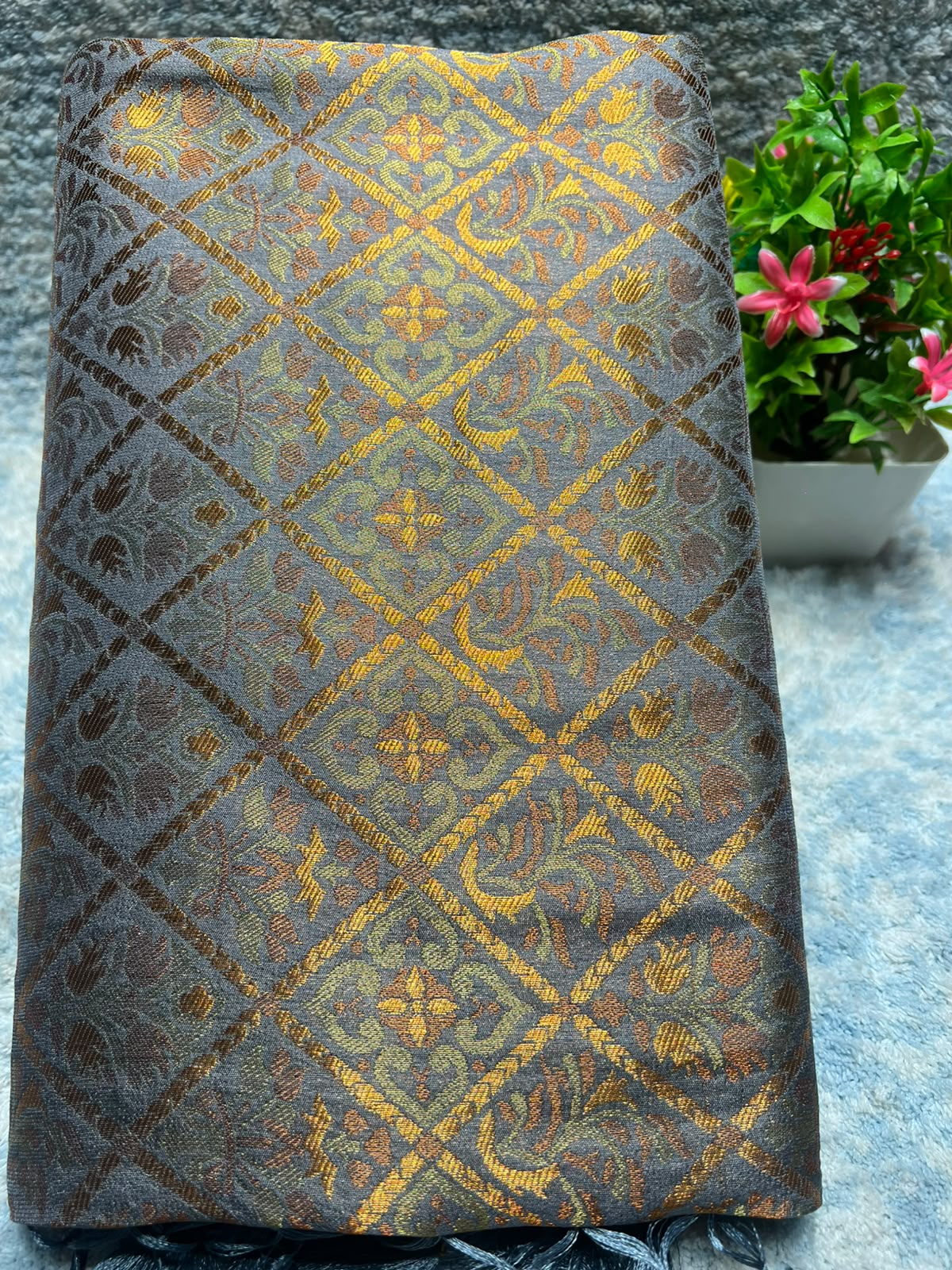 Raw Silk Saree.