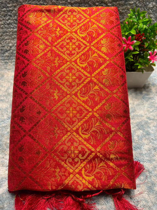 Raw Silk Saree.