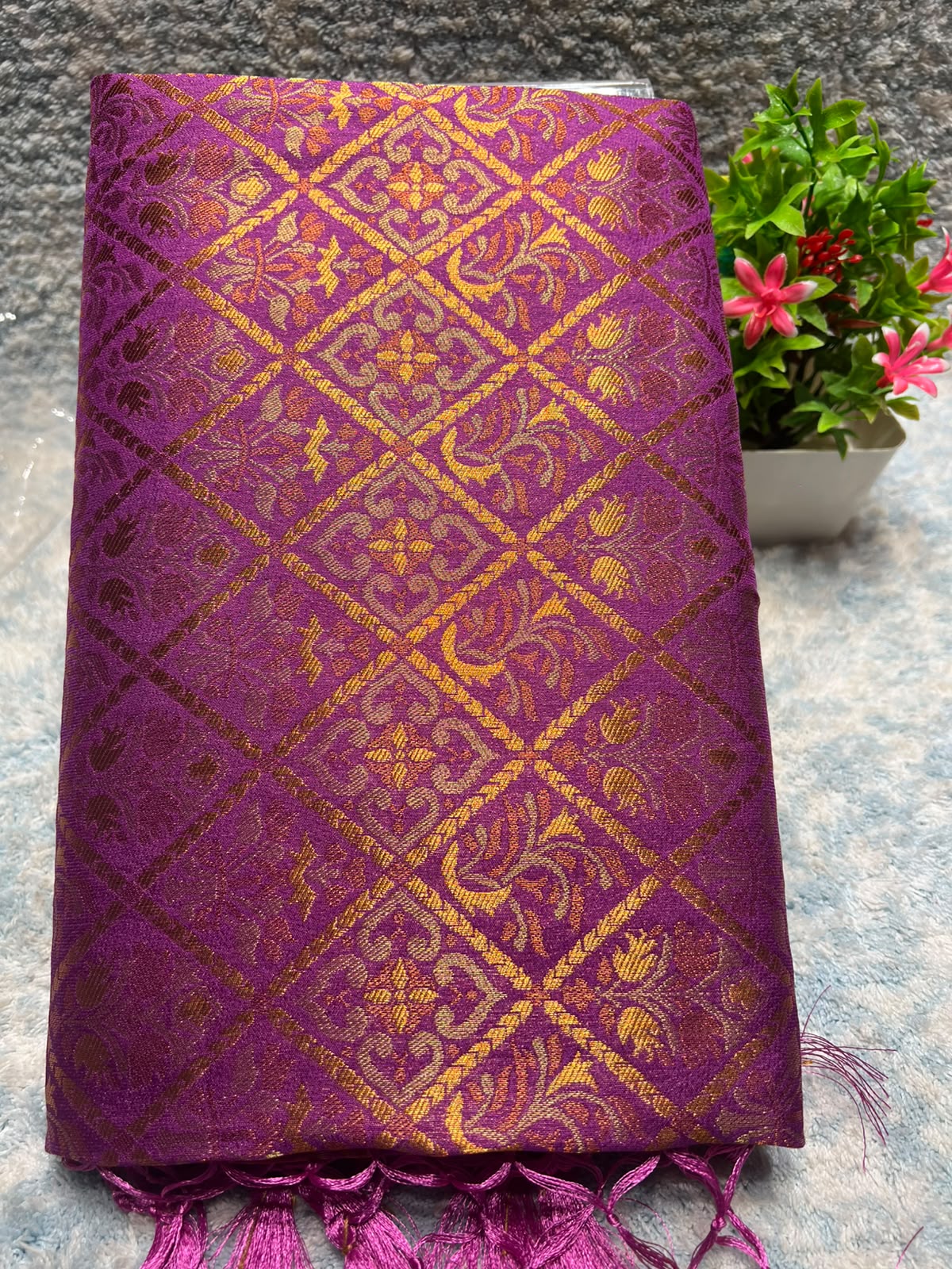 Raw Silk Saree.