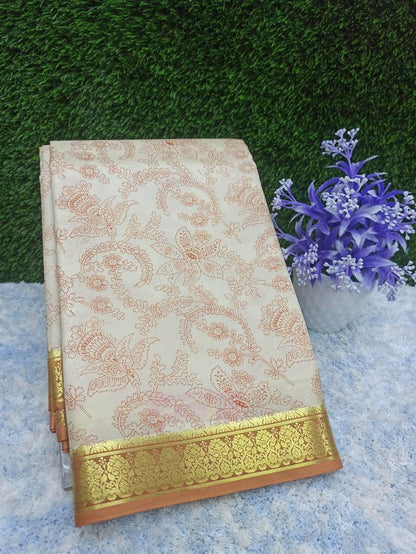 Pure Mysore Silk Saree ( 60 Grams )