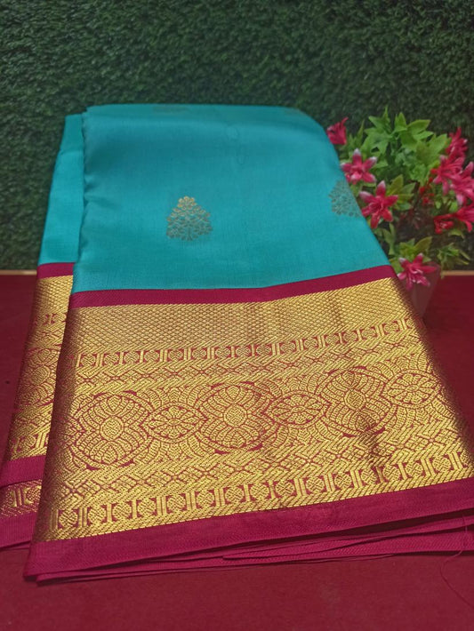 Pure Kanchipuram Silk Saree.