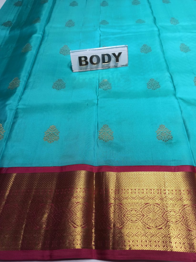 Pure Kanchipuram Silk Saree.