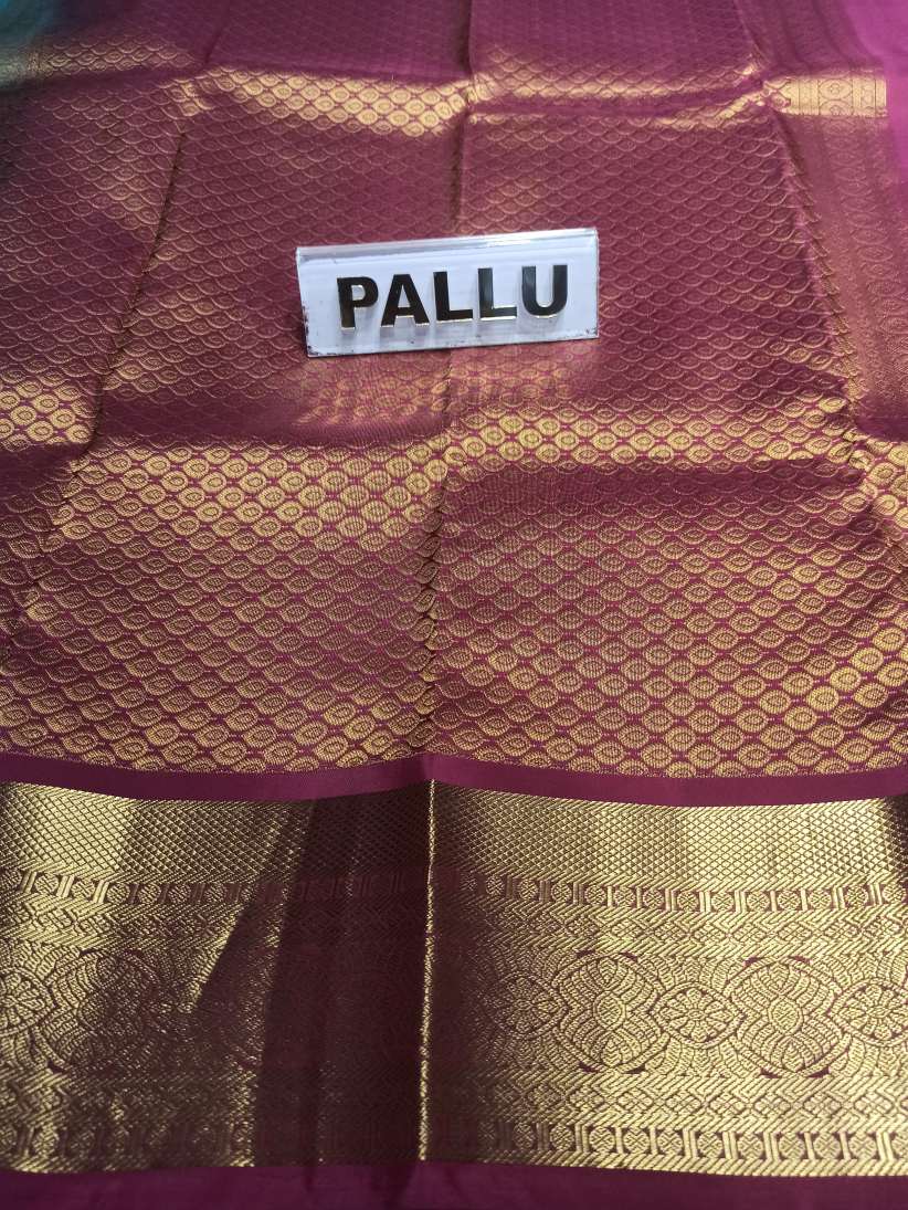Pure Kanchipuram Silk Saree.