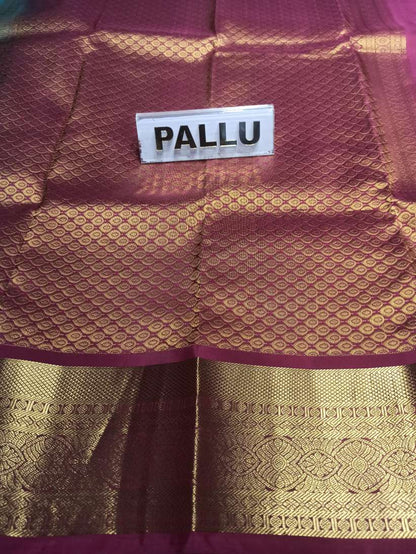 Pure Kanchipuram Silk Saree.