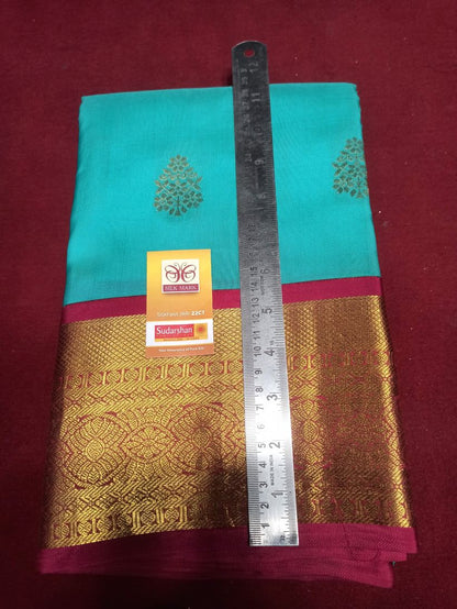 Pure Kanchipuram Silk Saree.