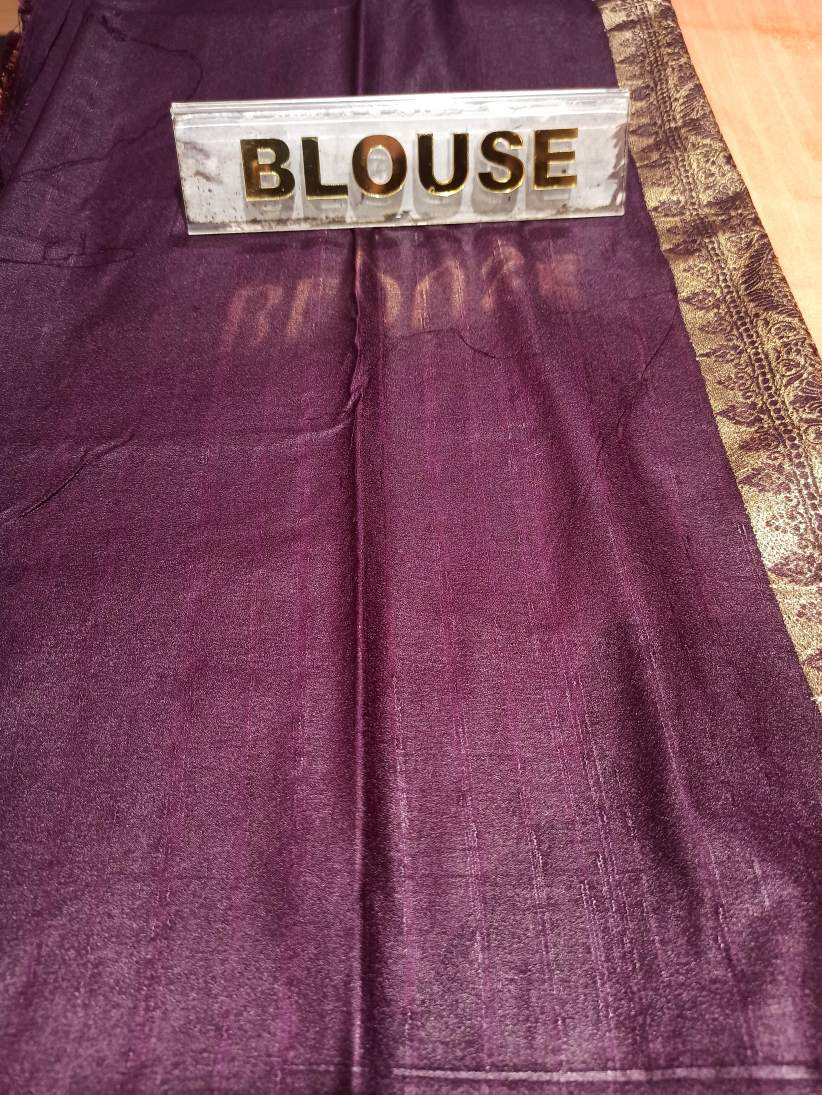 Raw Silk Saree.