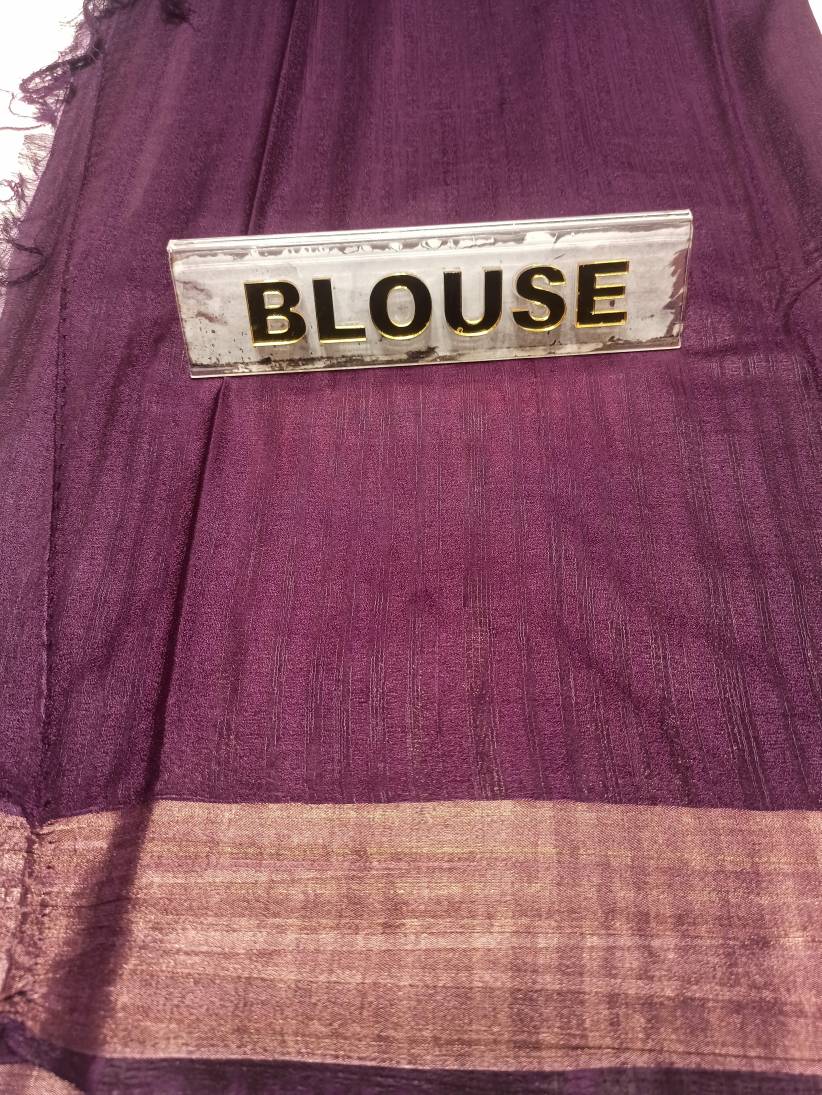 Raw Silk Saree.