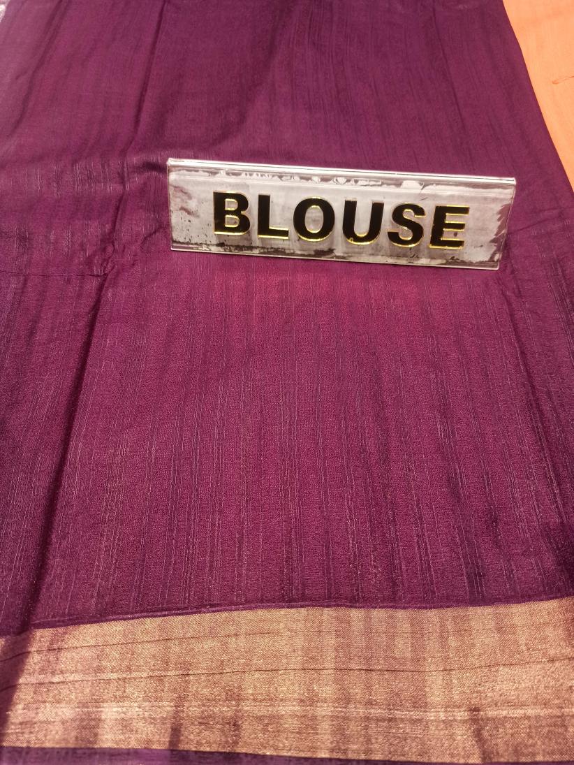 Raw Silk Saree.