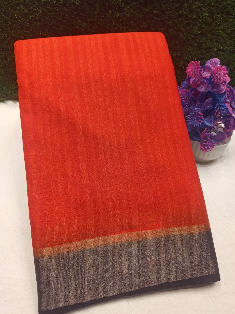Raw Silk Saree.