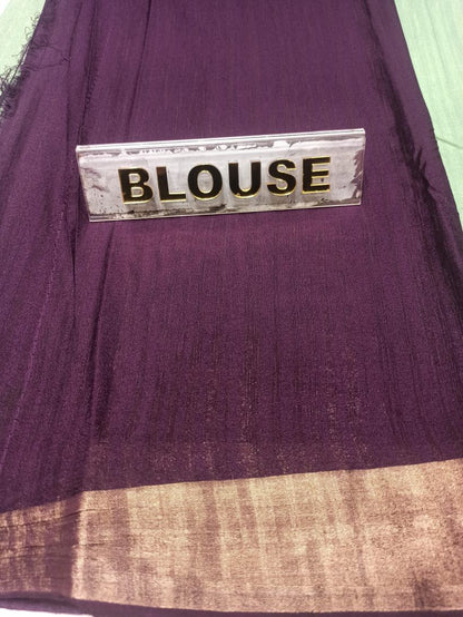 Raw Silk Saree.
