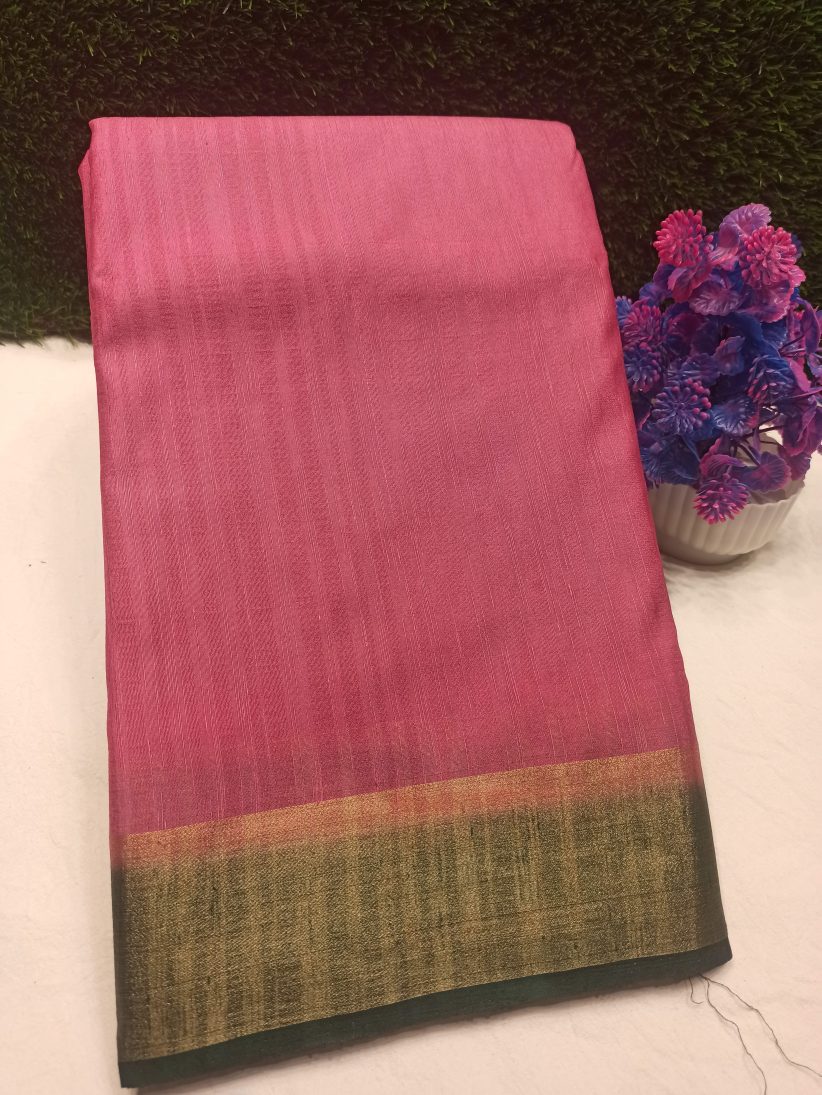 Raw Silk Saree.