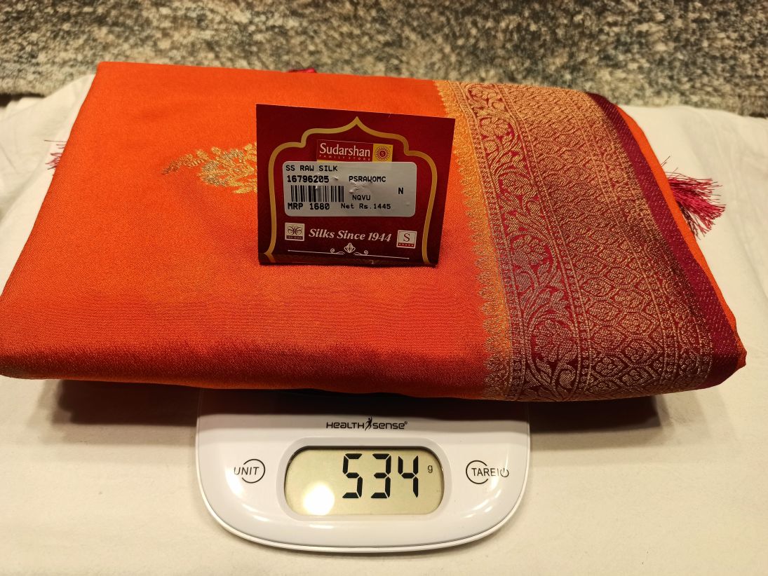 Artificial / Mix Crape Sarees ( Semi Crape )