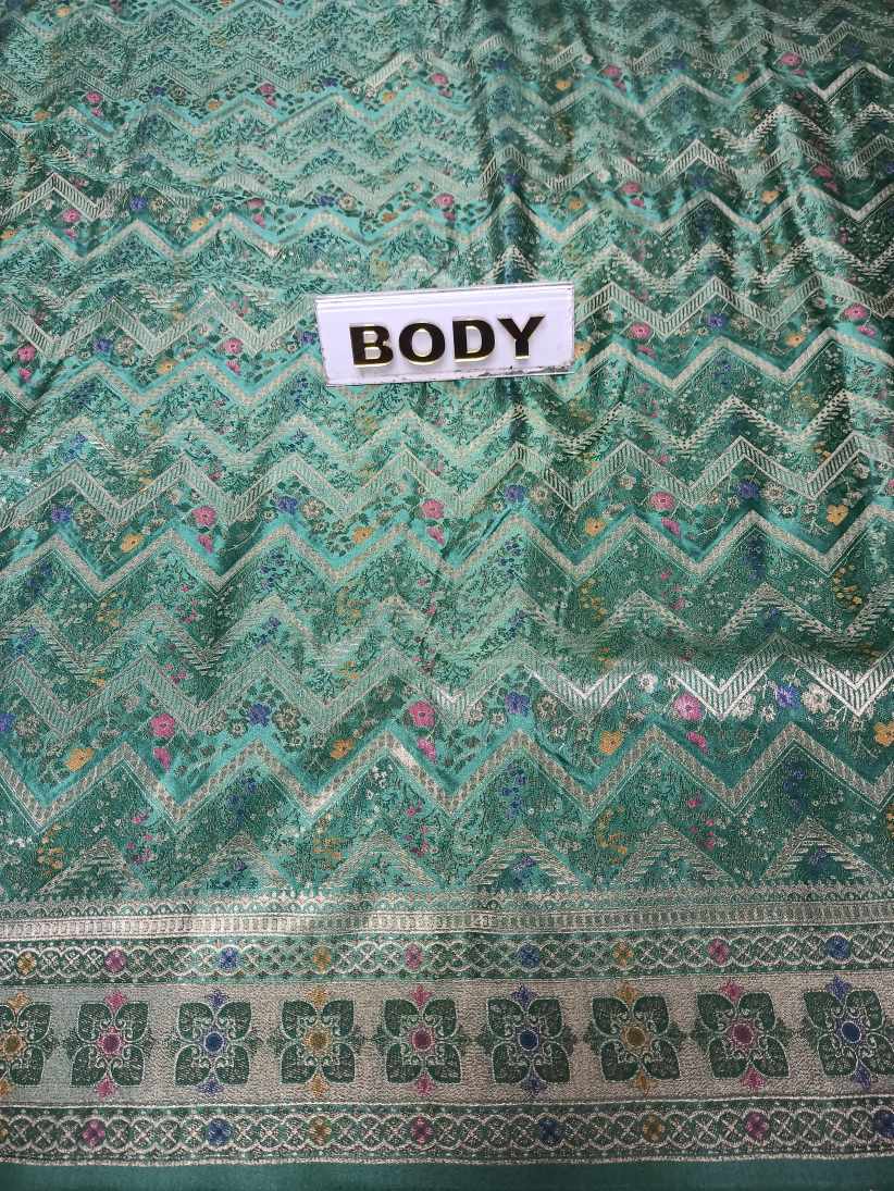 Satin Banarasi Silk Saree.