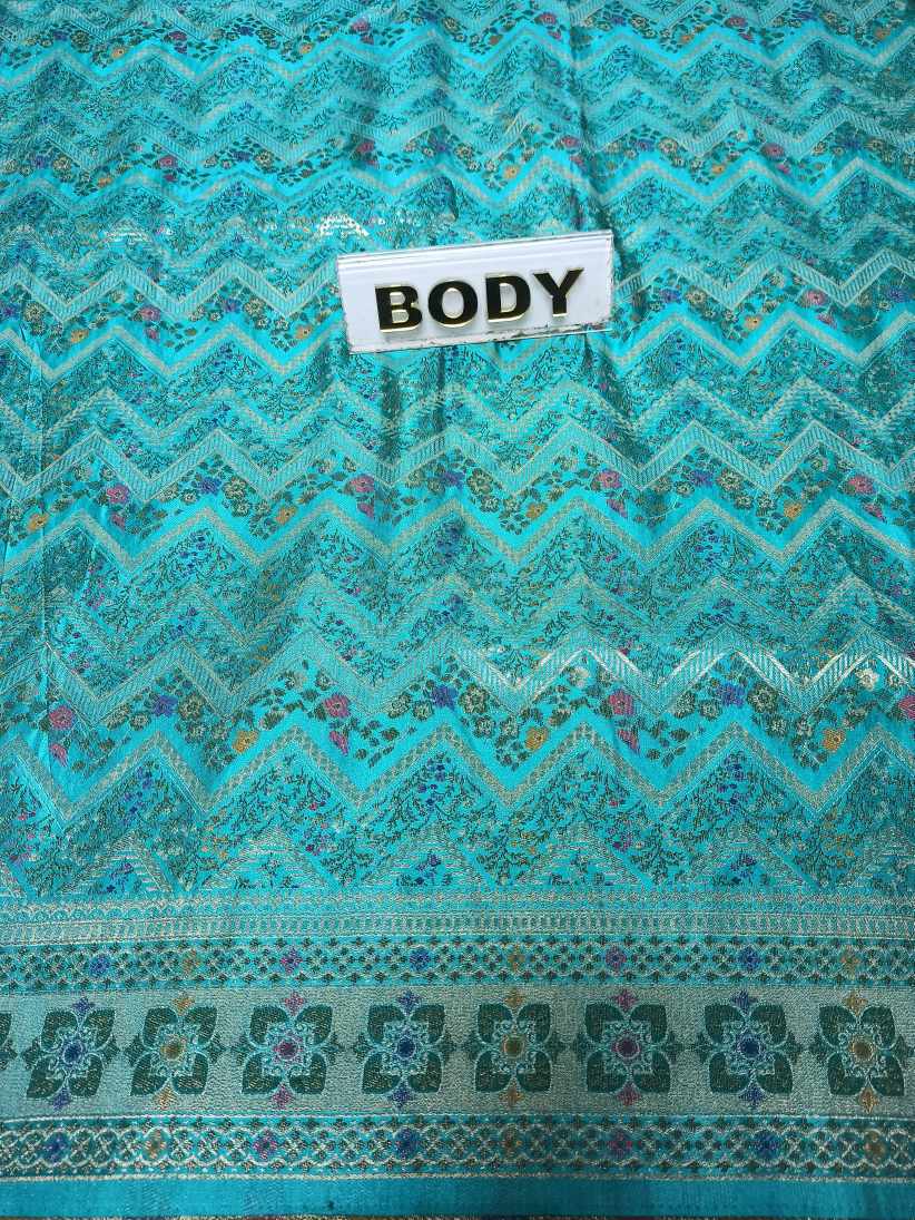 Satin Banarasi Silk Saree.