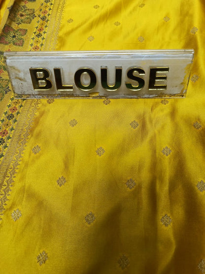 Satin Banarasi Silk Saree.