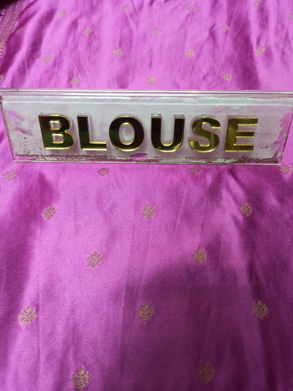 Satin Banarasi Silk Saree.