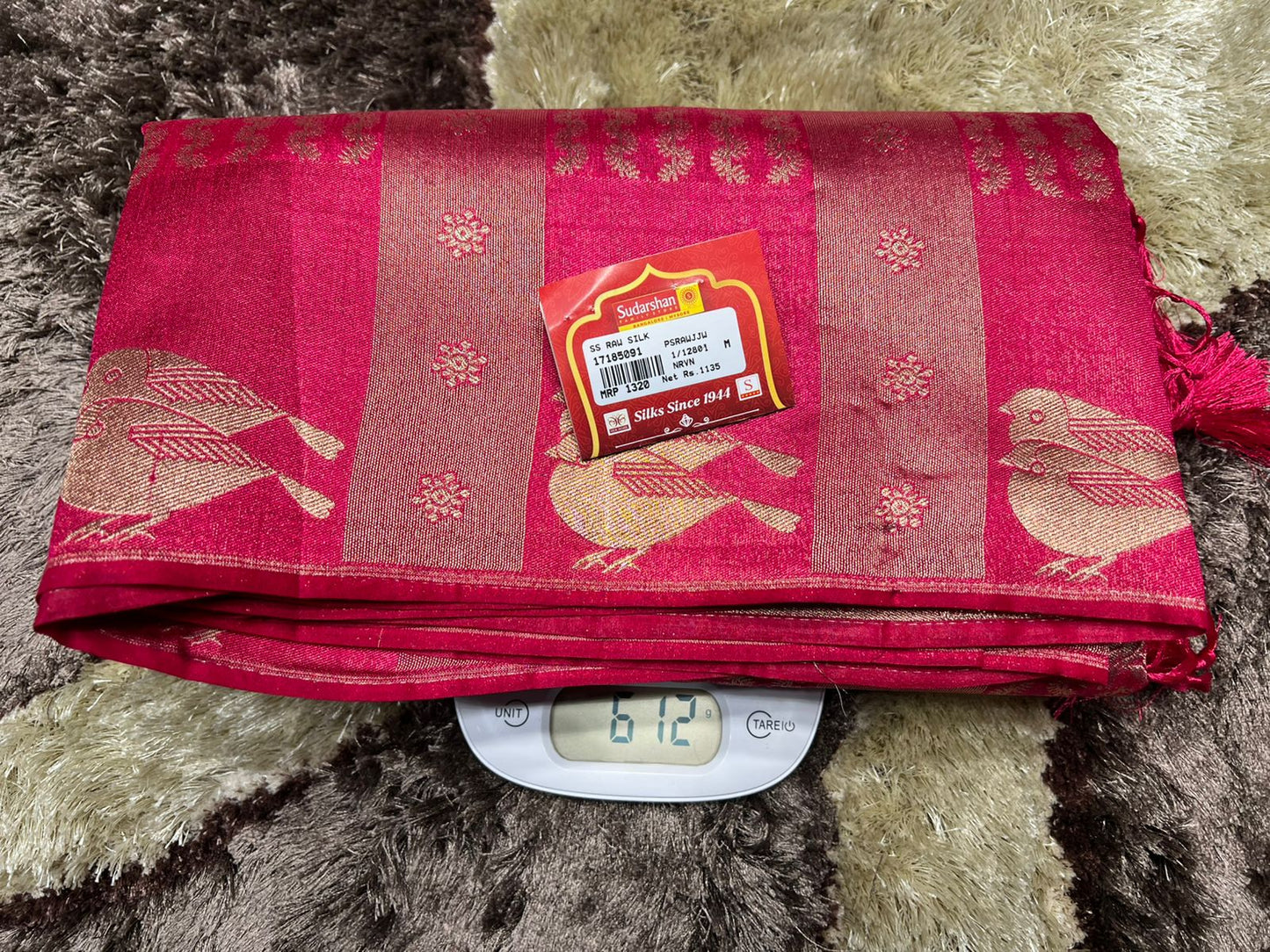 Raw Silk Saree.