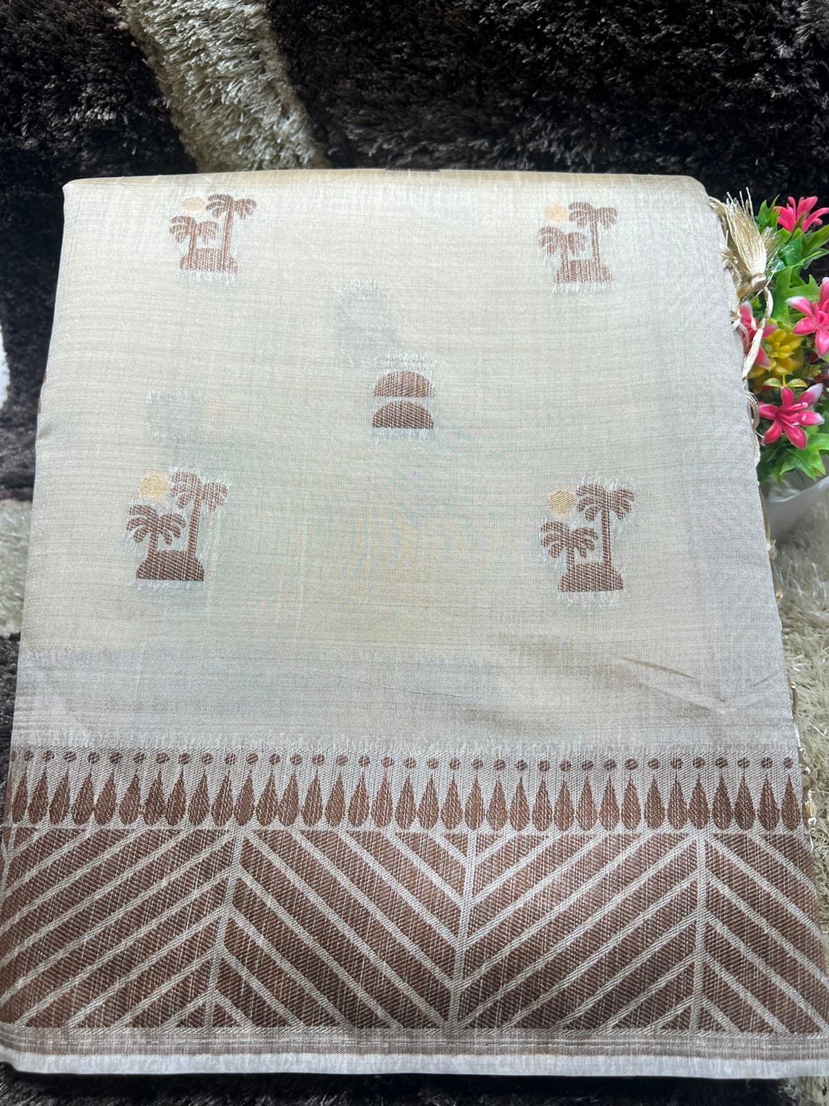 Raw Silk Saree.