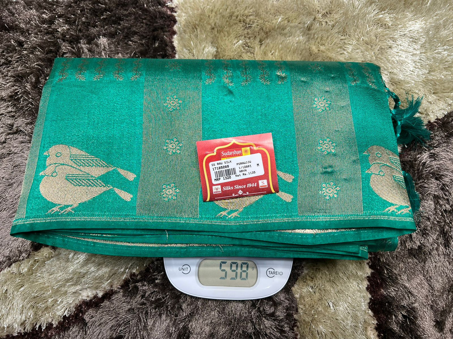 Raw Silk Saree.