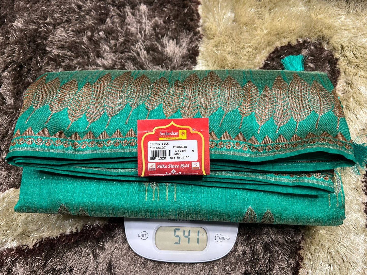 Raw Silk Saree.