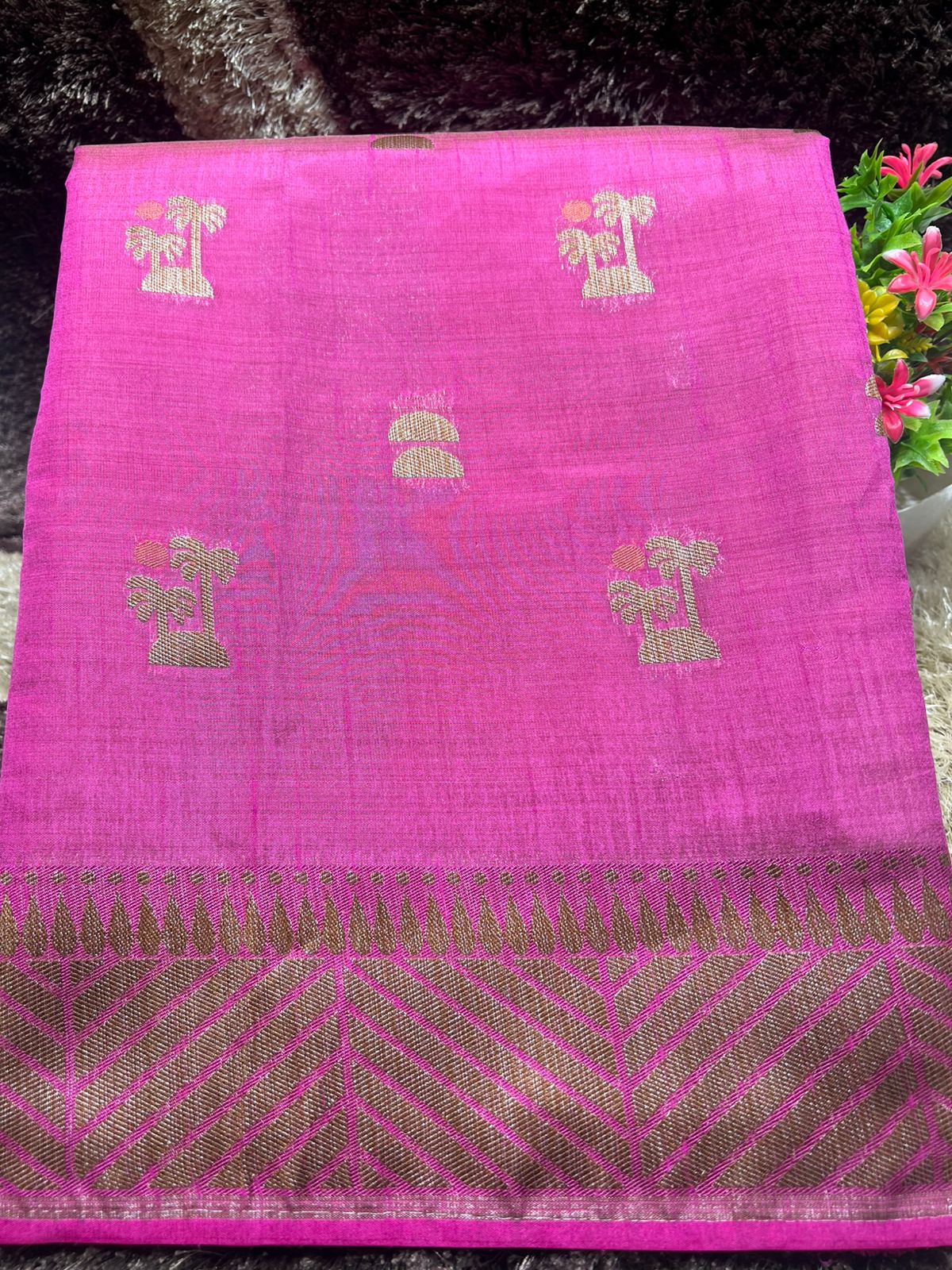 Raw Silk Saree.