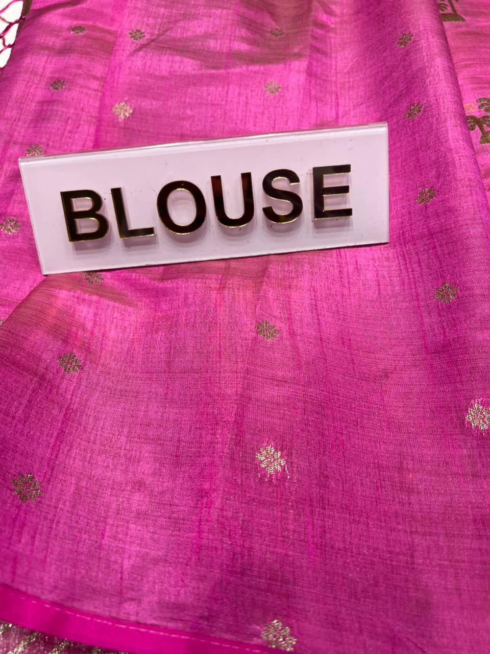 Raw Silk Saree.