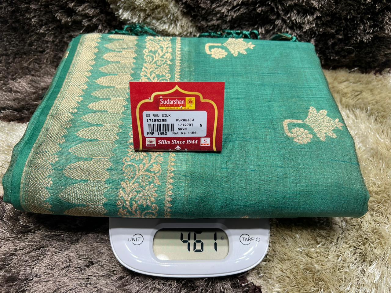 Raw Silk Saree.