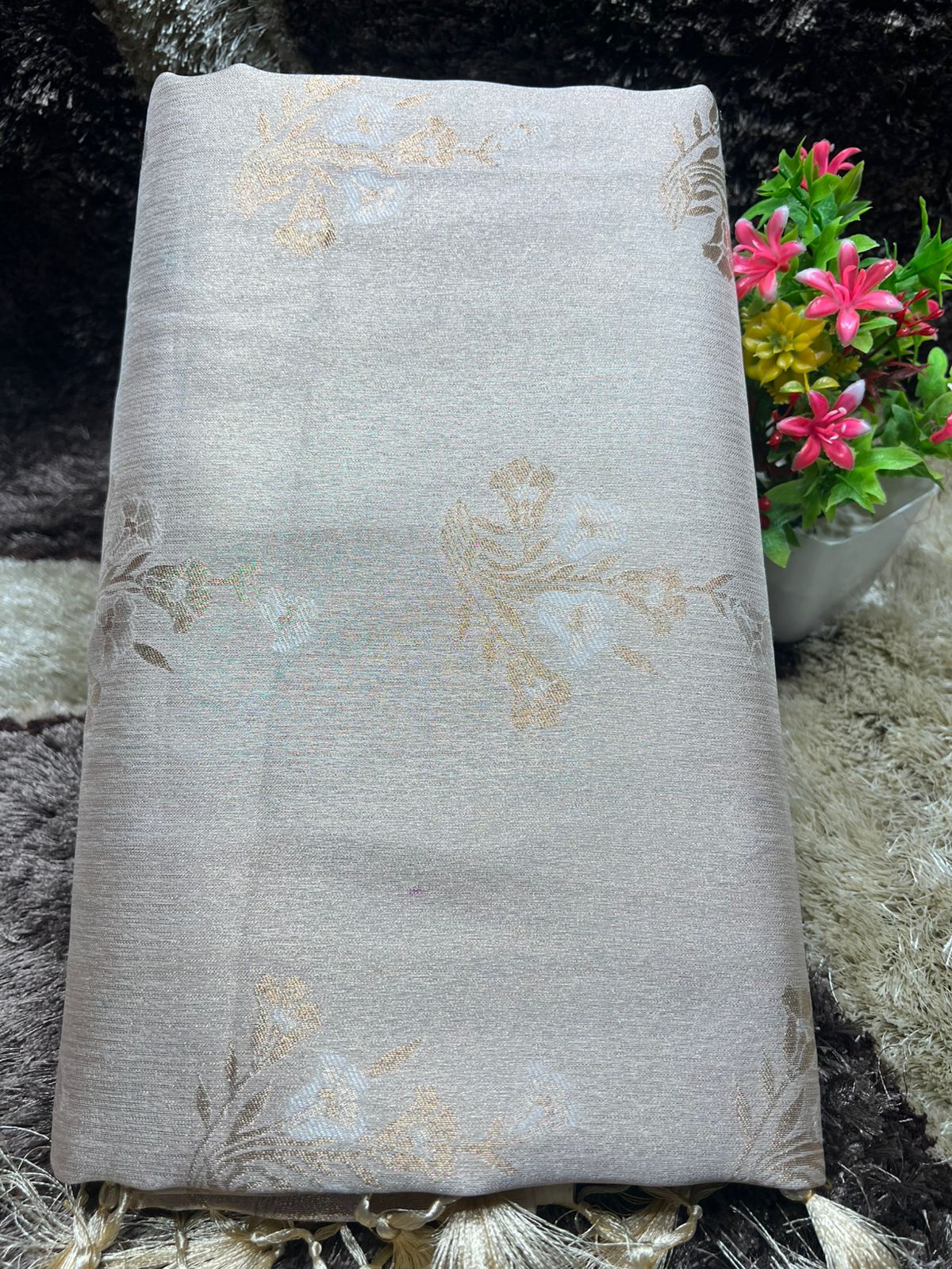 Raw Silk Saree.