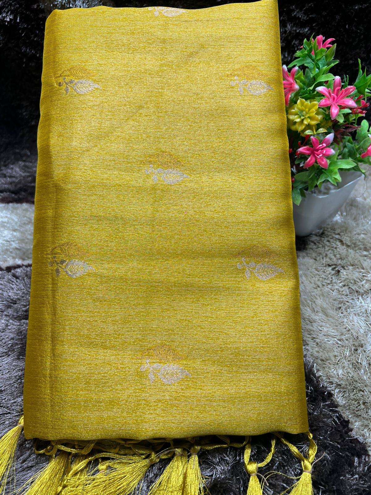 Raw Silk Saree.