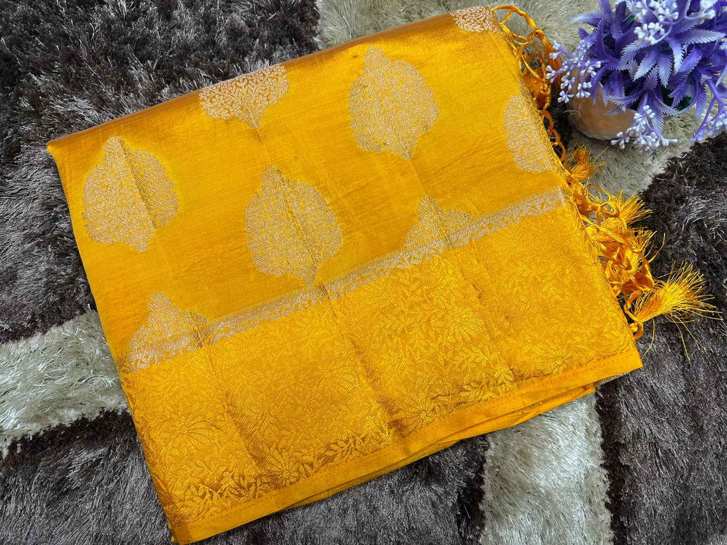 Raw Silk Saree.