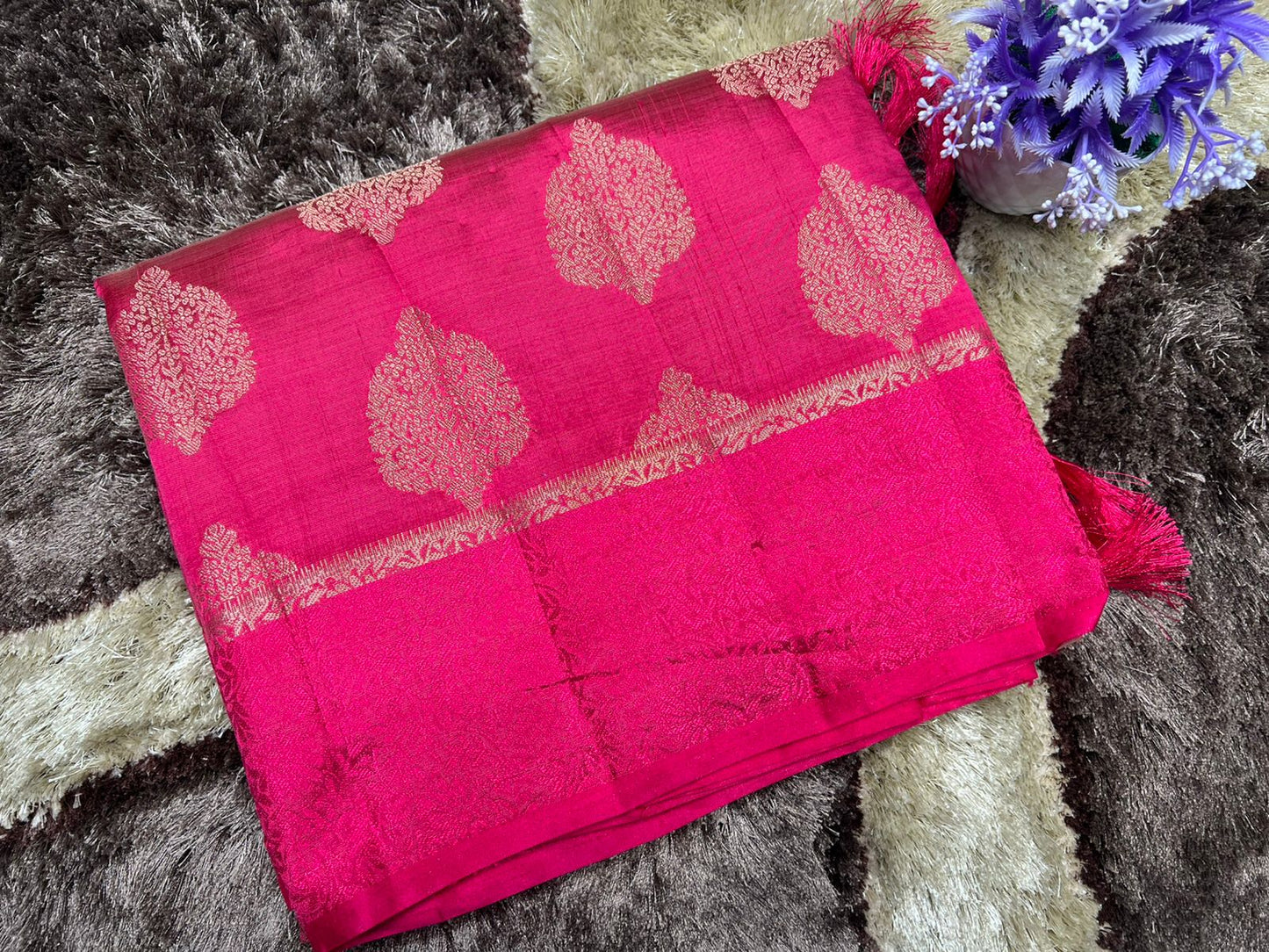 Raw Silk Saree.