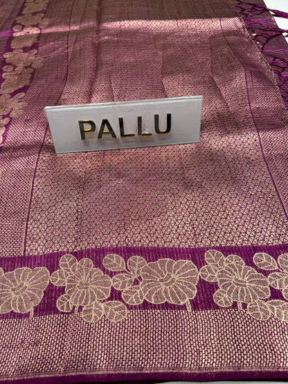 Raw Silk Saree.