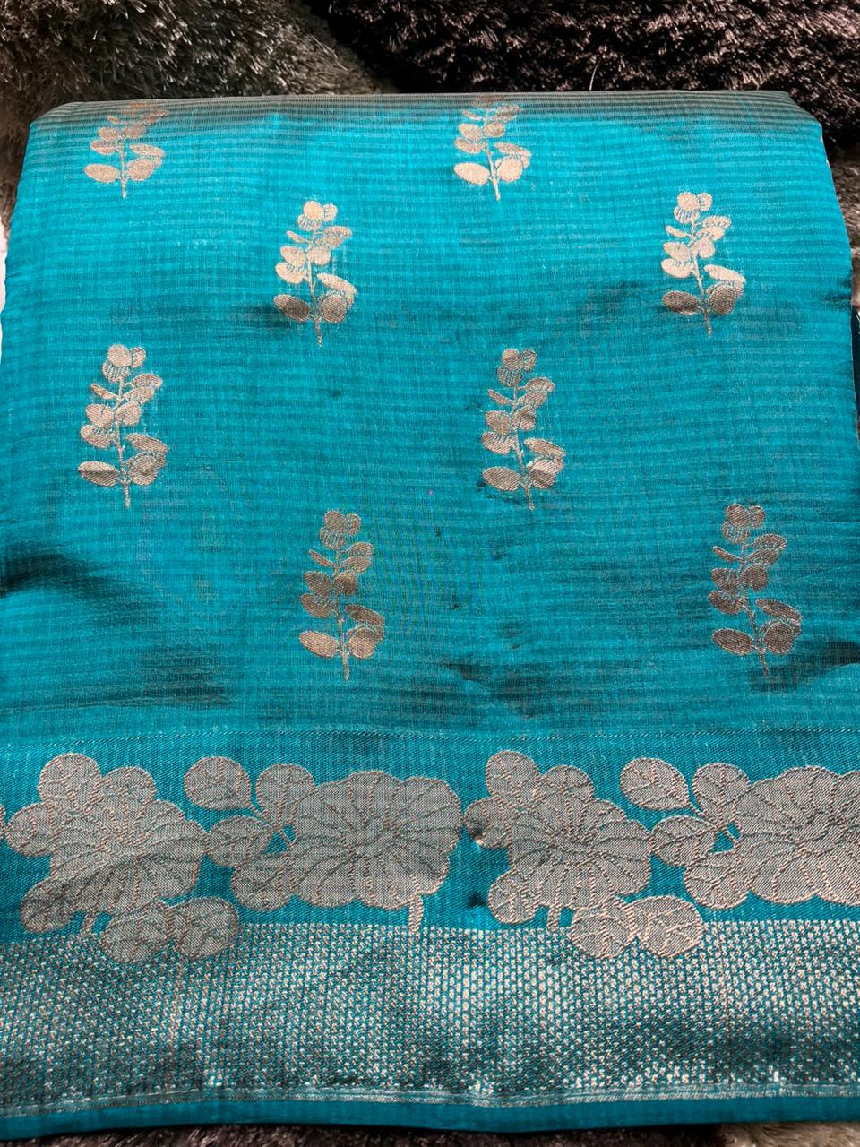 Raw Silk Saree.