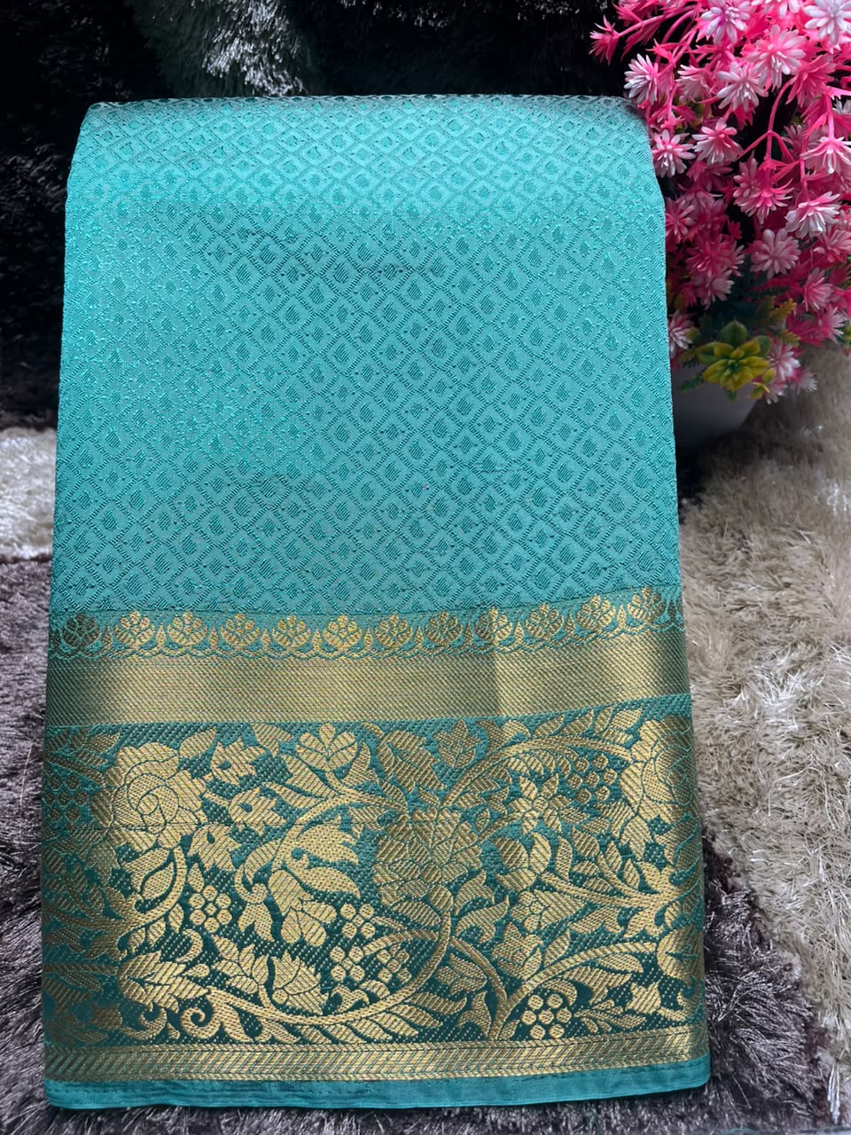 Raw Silk Saree.