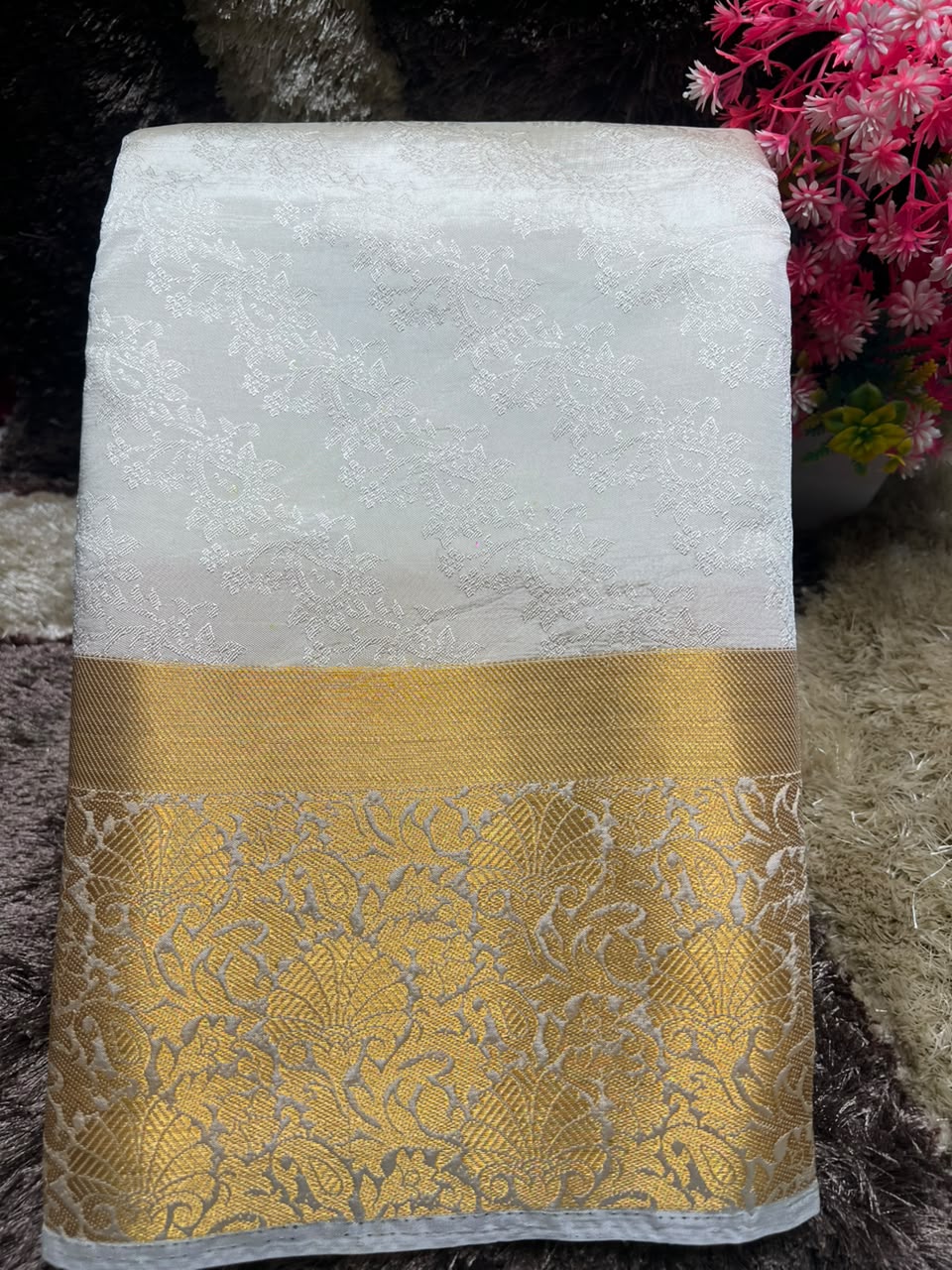 Raw Silk Saree.