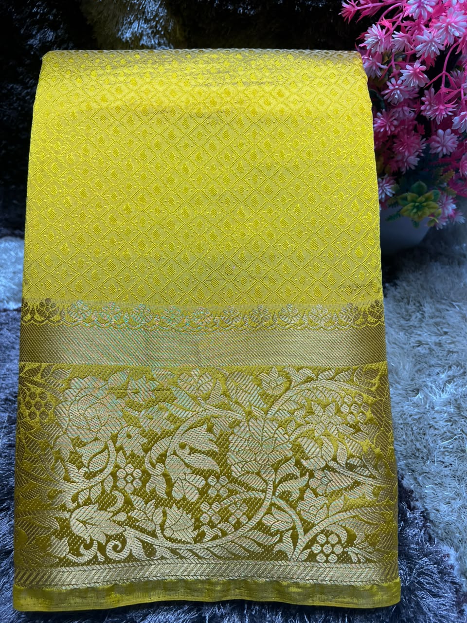 Raw Silk Saree.