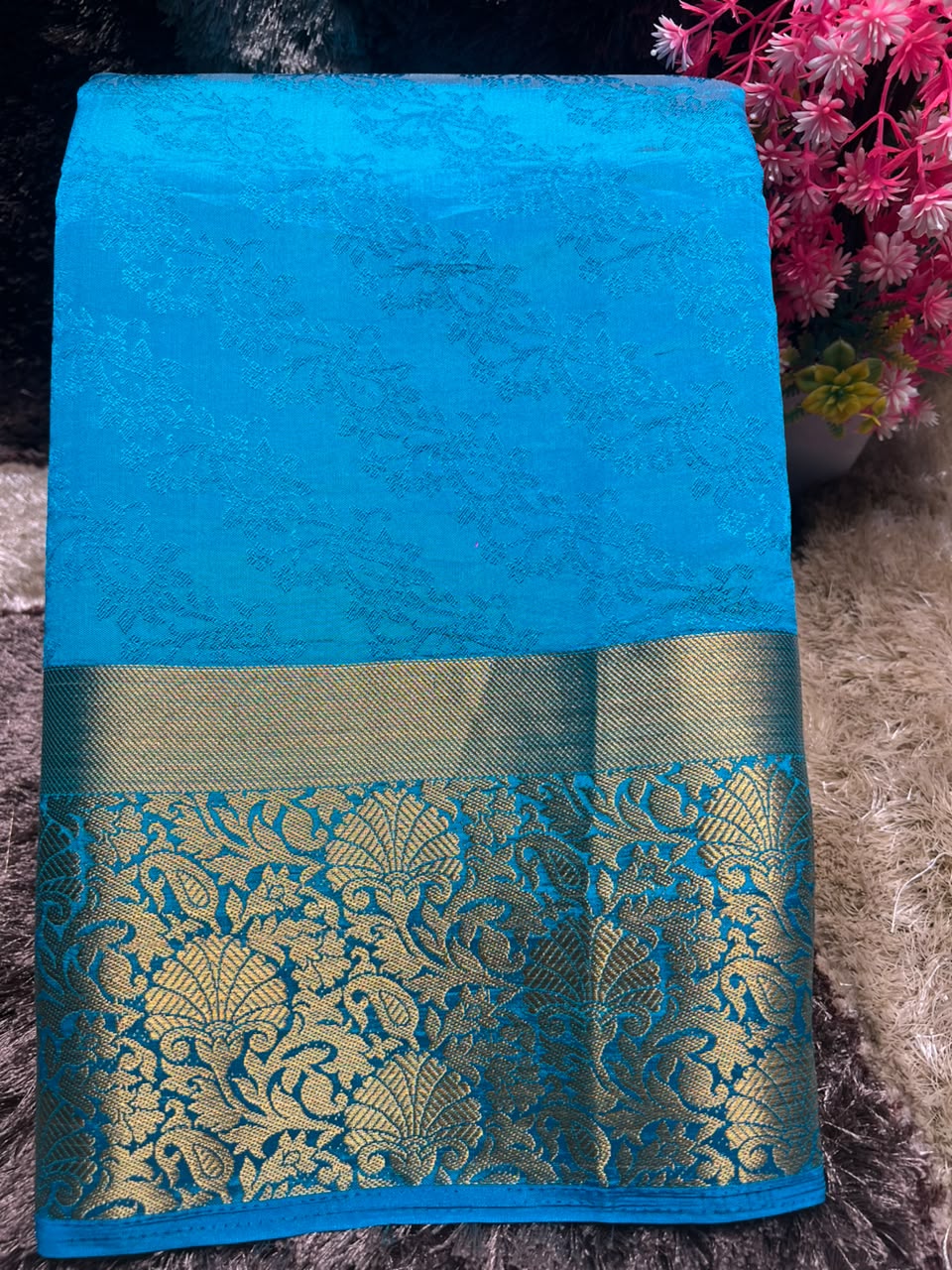 Raw Silk Saree.