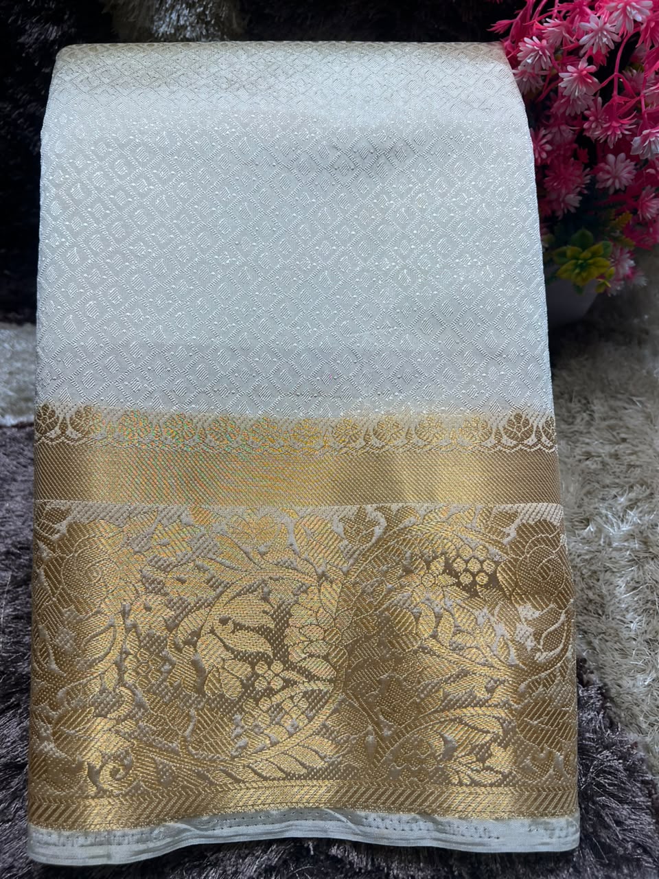 Raw Silk Saree.
