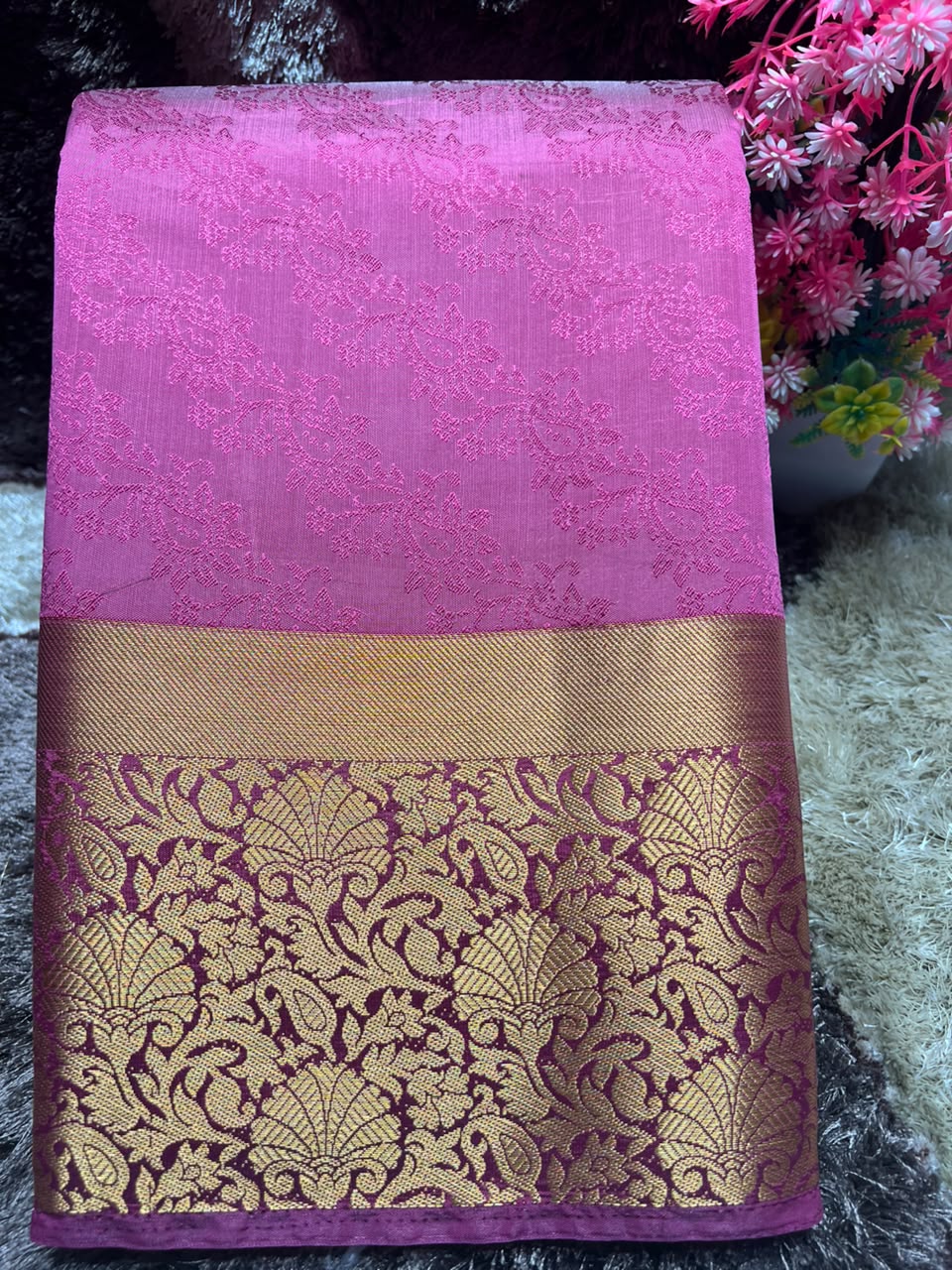 Raw Silk Saree.