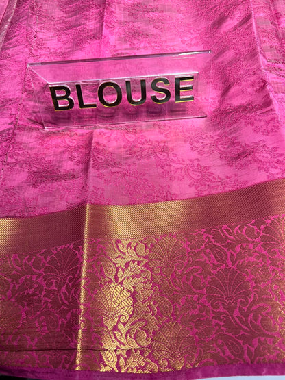 Raw Silk Saree.