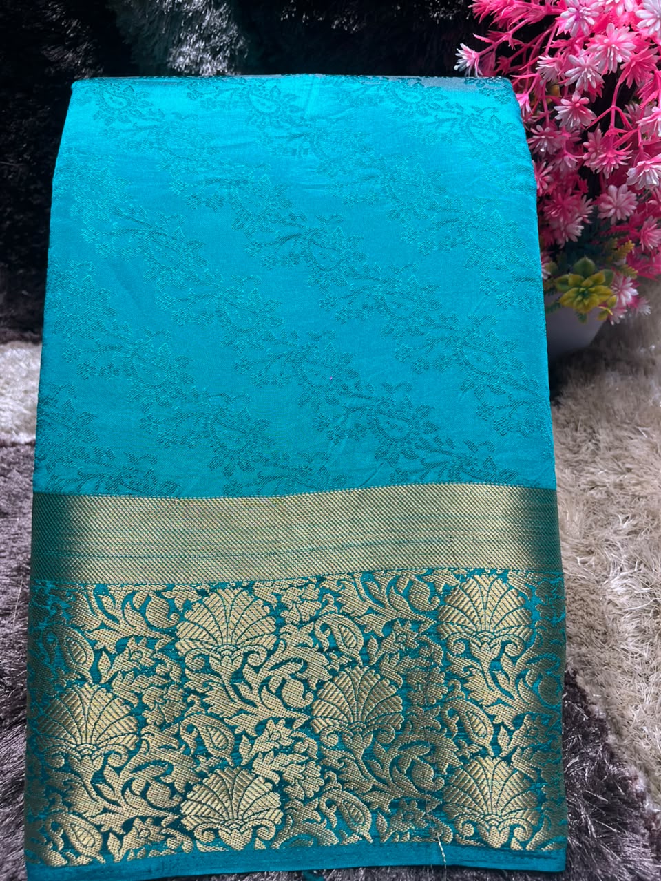 Raw Silk Saree.