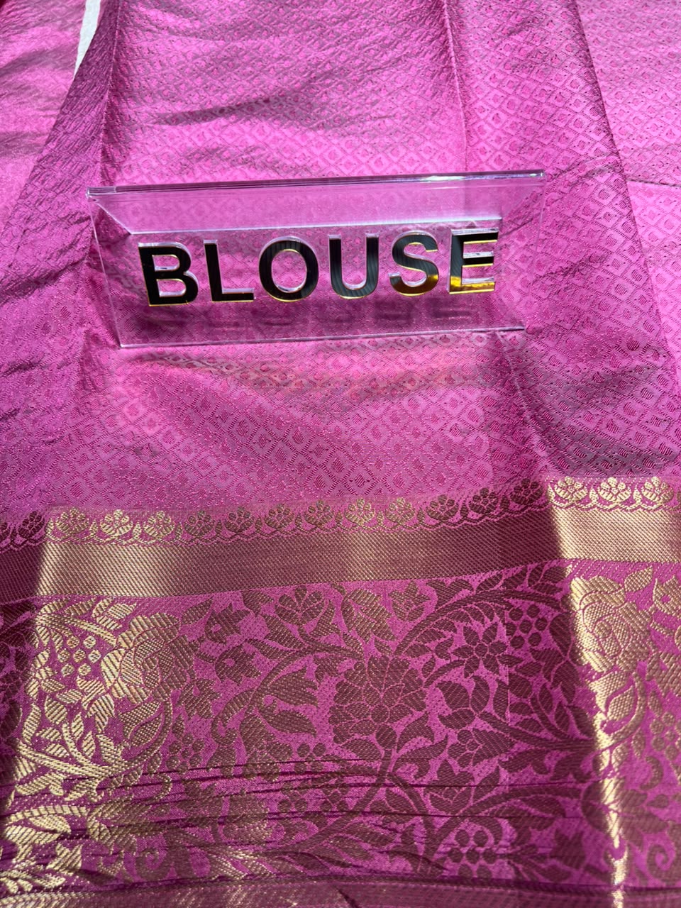 Raw Silk Saree.