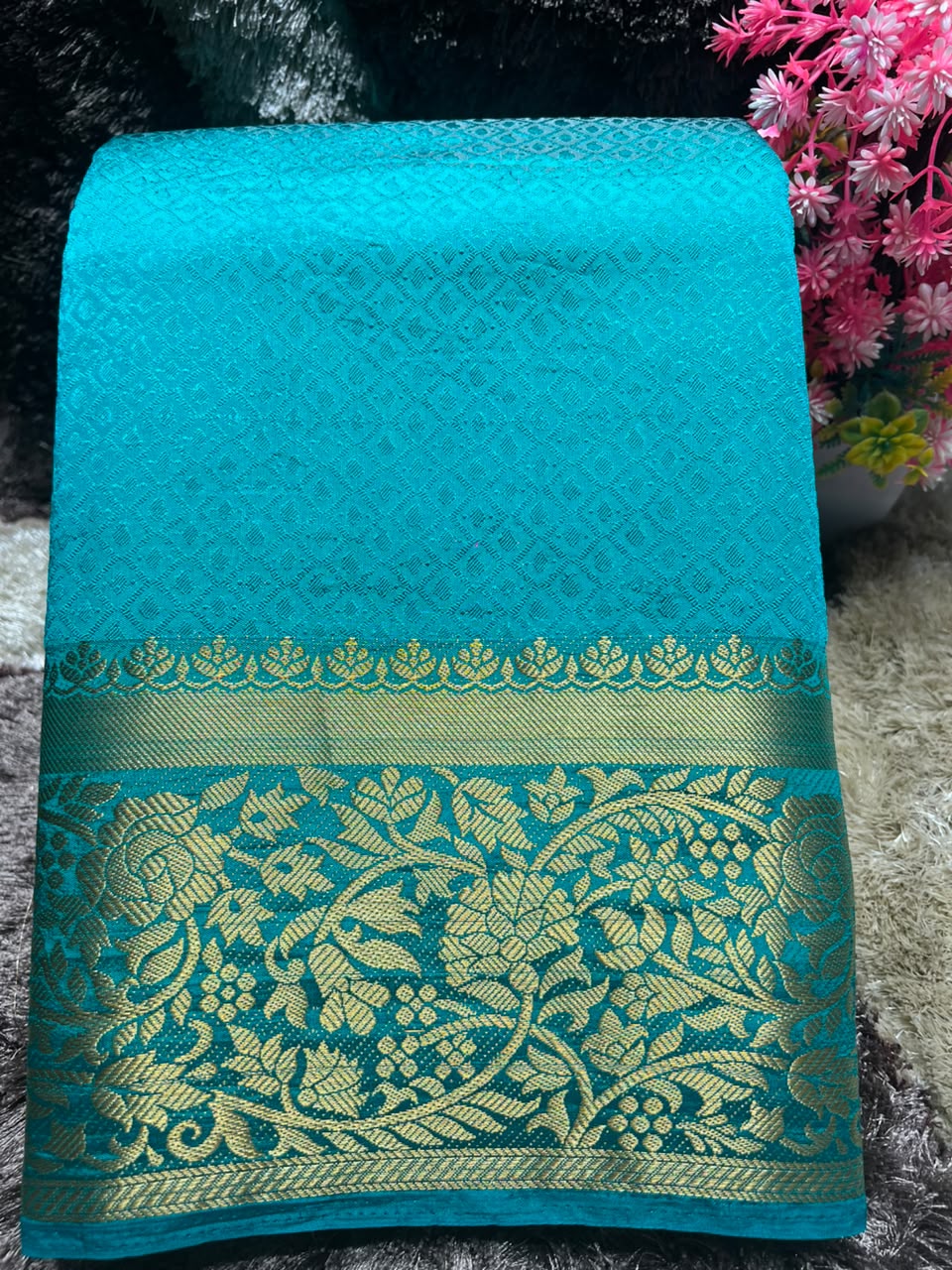 Raw Silk Saree.