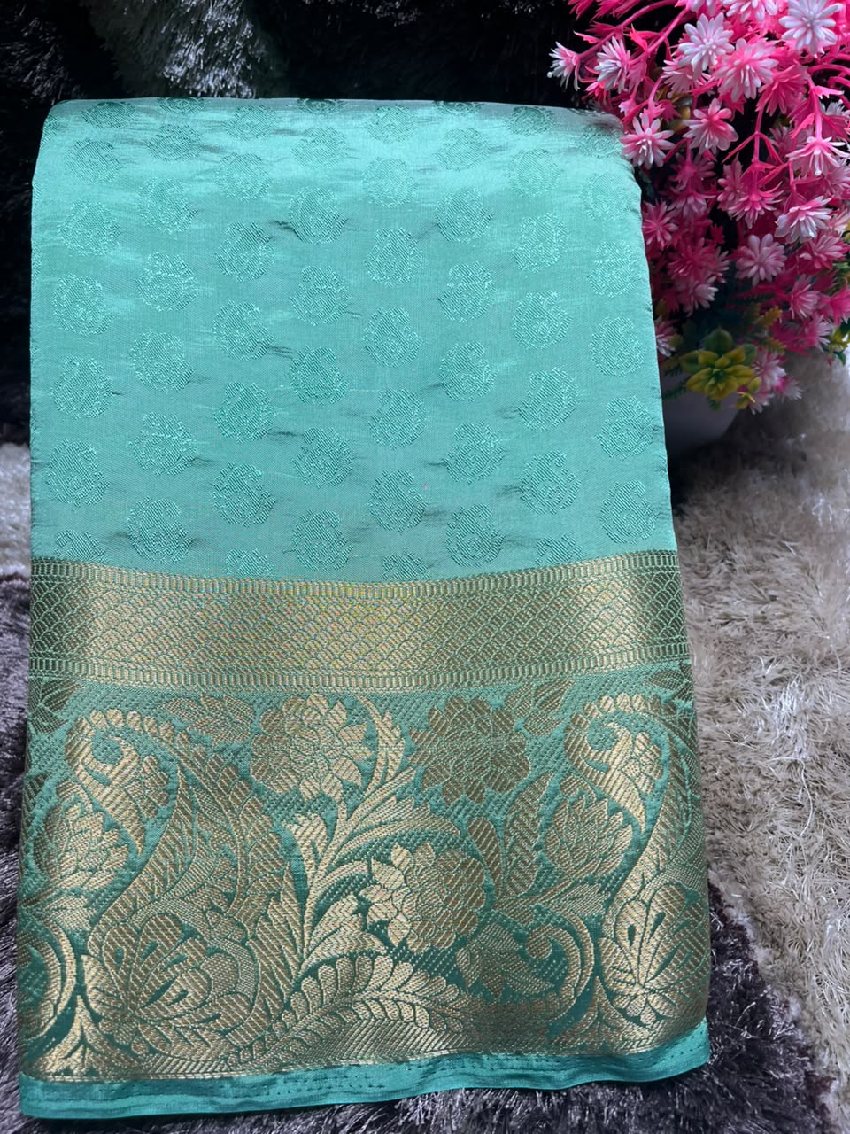 Raw Silk Saree.