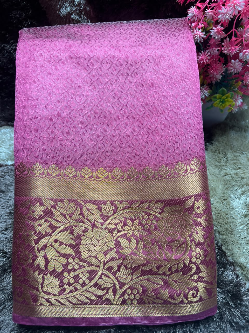 Raw Silk Saree.
