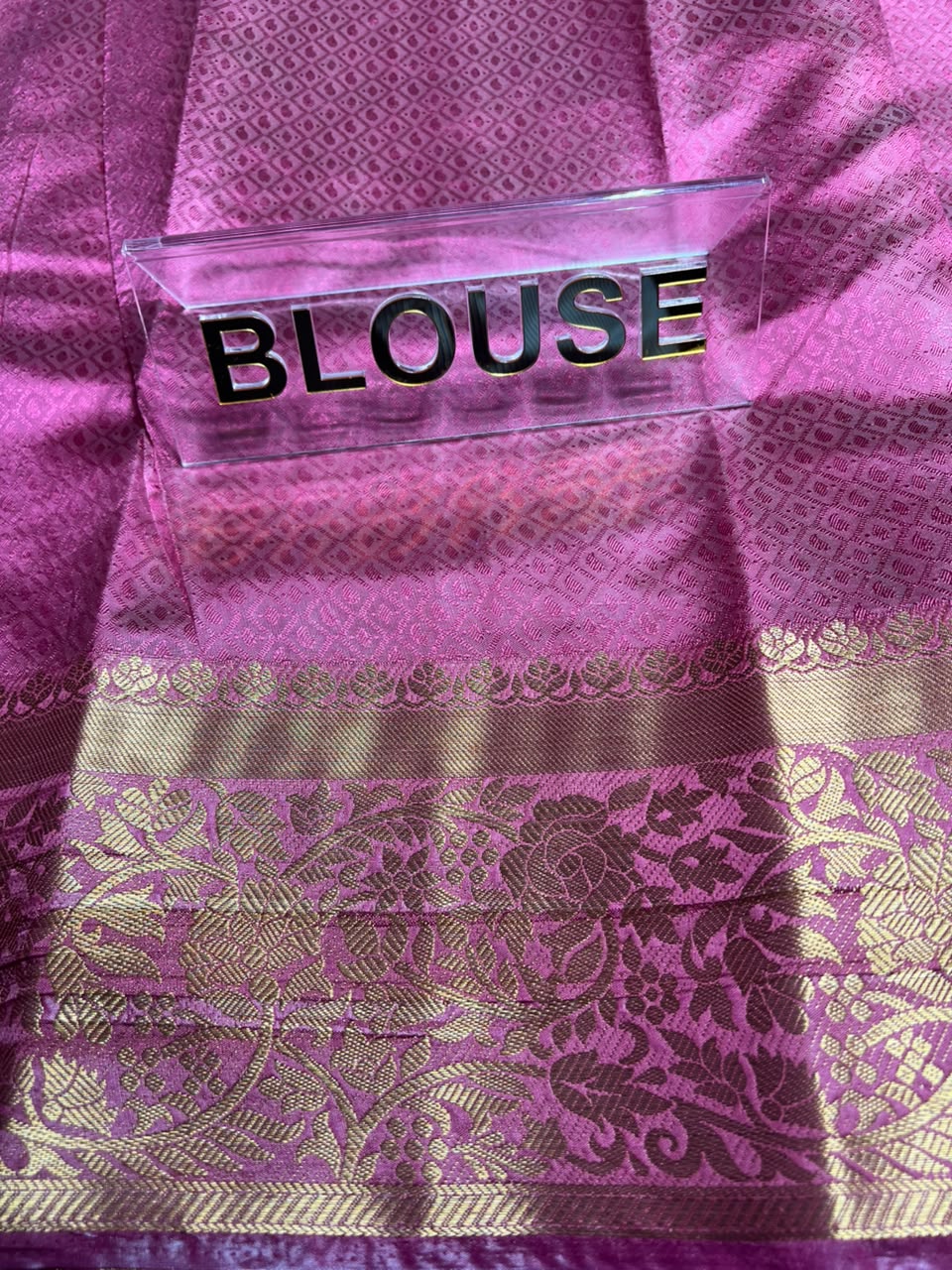 Raw Silk Saree.